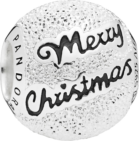 PANDORA Charm 797524EN16 Merry Christmas Sterling Silber 925