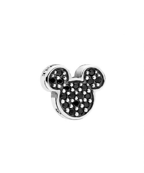 PANDORA SALE Disney Medaillon Element 796345NCK Micky Maus Mickey Mouse Silhouette Silber 925