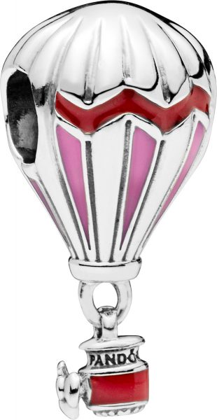 PANDORA SALE Charm 798055ENMXRed Hot Air Balloon Silber 925 pink rot Emaille Heißluftballon