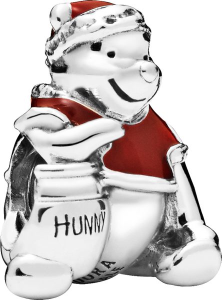 Pandora Disney SALE Charm 798451C01 Winni the Pooh Hunny Pot Christmas
