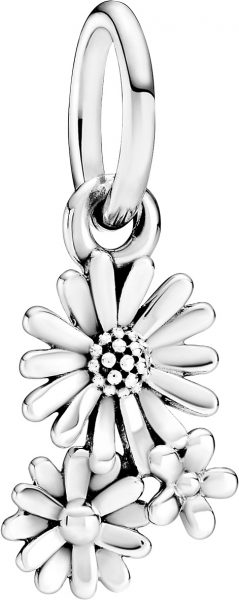 Pandora SALE Garden Charm Anhänger 798819C00 Daisy Flower Bouquet Silber 925