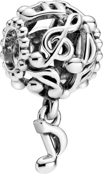 Pandora SALE Passions Charm 798779C00 Openwork Music Notes Silber 925