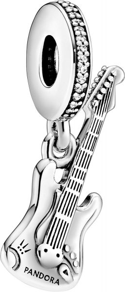 Pandora SALE Passions Charm Anhänger 798788C01 Electric Guitar Sterling Silber 925 Klare Zirkonia