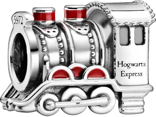 Pandora SALE Harry Potter Charm798624C01 Hogwarts Express Silber 925 Rot Emaille