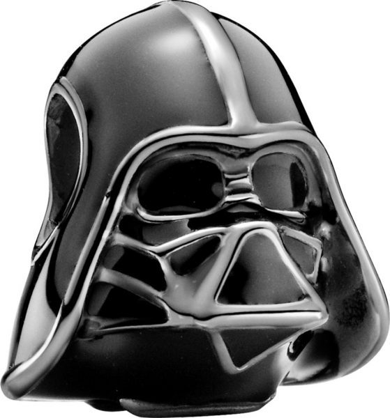 Pandora x Disney Star Wars Charm 799256C01 Star Wars Darth Vader Silber 925 Schwarze Emaille