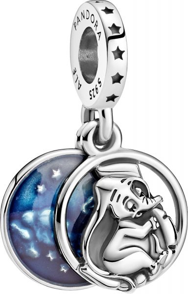Pandora SALE x Disney Charm 799405C01 Disney Dumbo Sweet Dreams Silber 925 Blaue Emaille