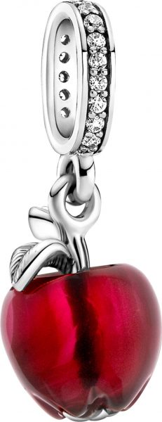 Pandora Charm dangle Anhänger 799534C01 Murano Glas Red Apple clear cubic zirconia Sterling Silber 925